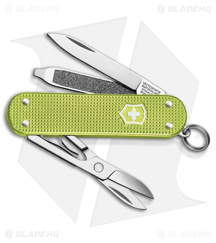 Victorinox Classic SD Alox Swiss Army Knife | Lime Twist