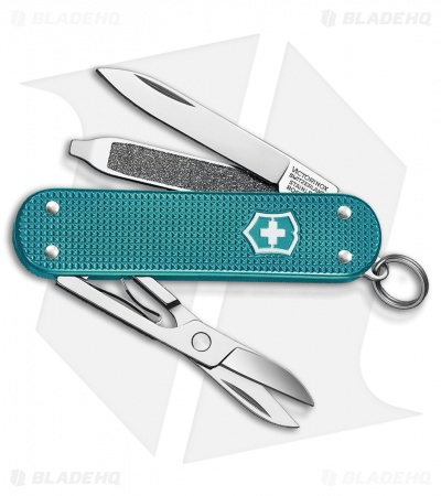 Victorinox Classic SD Alox Wild Jungle Aluminum - Blade HQ