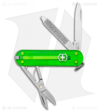 Victorinox Classic SD Green Tea Polymer (2.25" Stainless Steel)