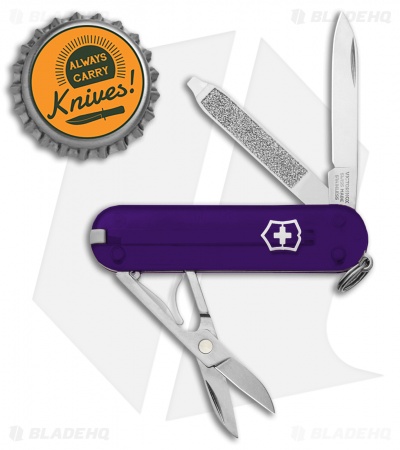 Victorinox Classic SD Persian Indigo Polymer (3.75" Stainless Steel)