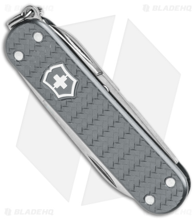 Victorinox Classic SD Precious Swiss Army Knife Woven Gray Alox 062214031G