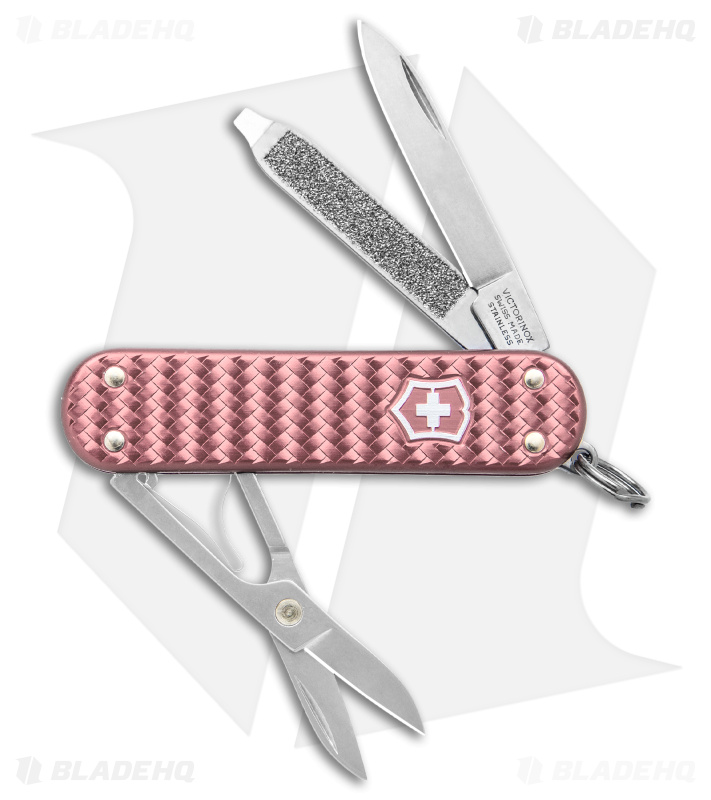 Victorinox Classic Precious Rose Alox 06221405G - Blade HQ