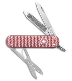 Victorinox Classic SD Precious Swiss Army Knife Woven Rose Alox 	06221405G