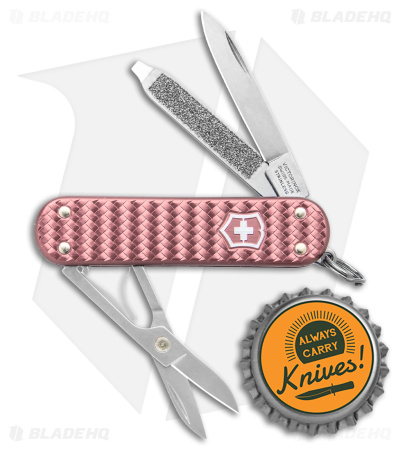 Victorinox Classic Precious Rose Alox 06221405G - Blade HQ
