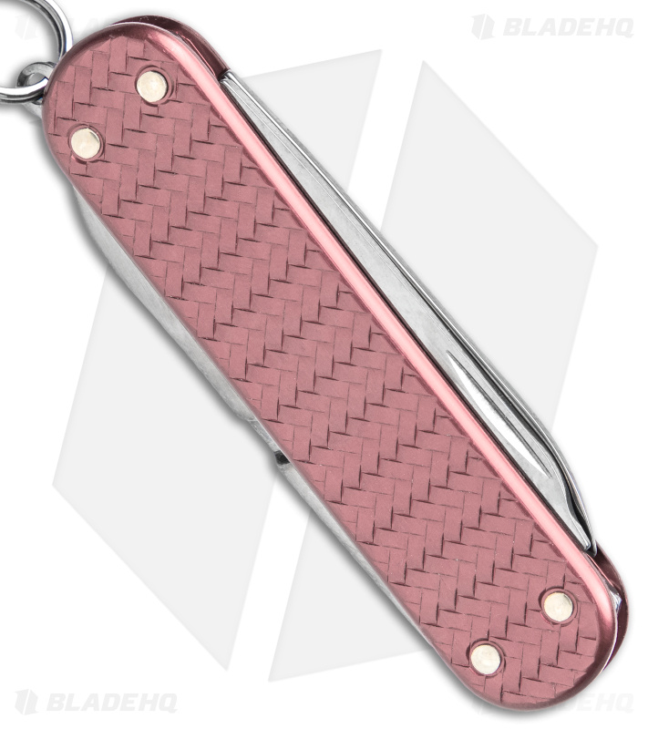 Victorinox Classic SD Precious Swiss Army Knife Woven Rose Alox 	06221405G