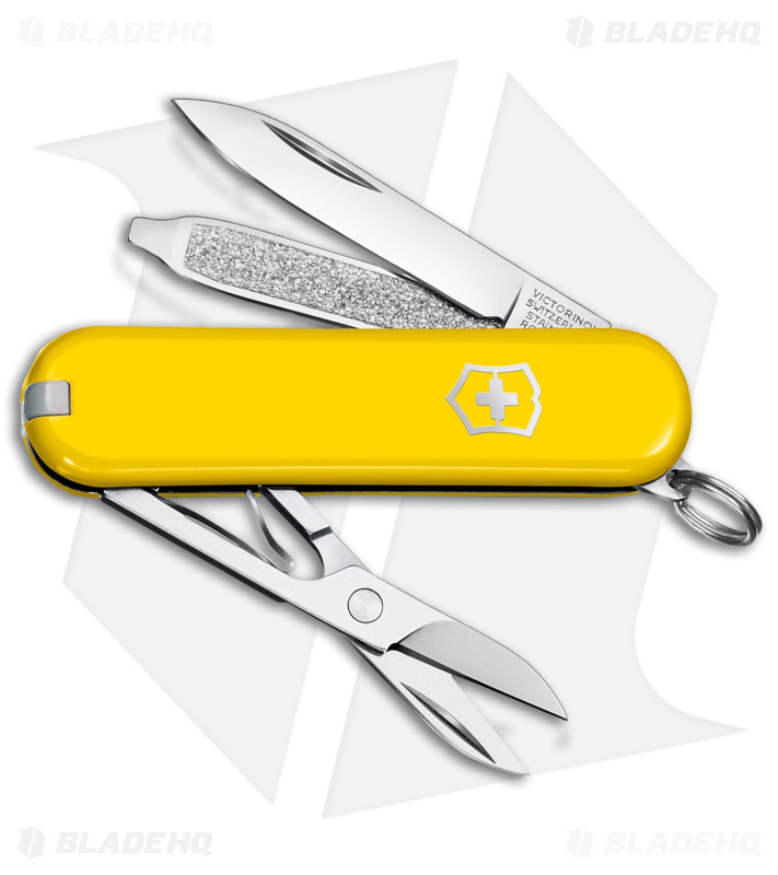 Victorinox Classic SD Sunny Side Yellow Polymer (2.25" Stainless Steel)
