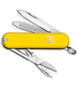 Victorinox Classic SD Sunny Side Yellow Polymer (2.25" Stainless Steel)