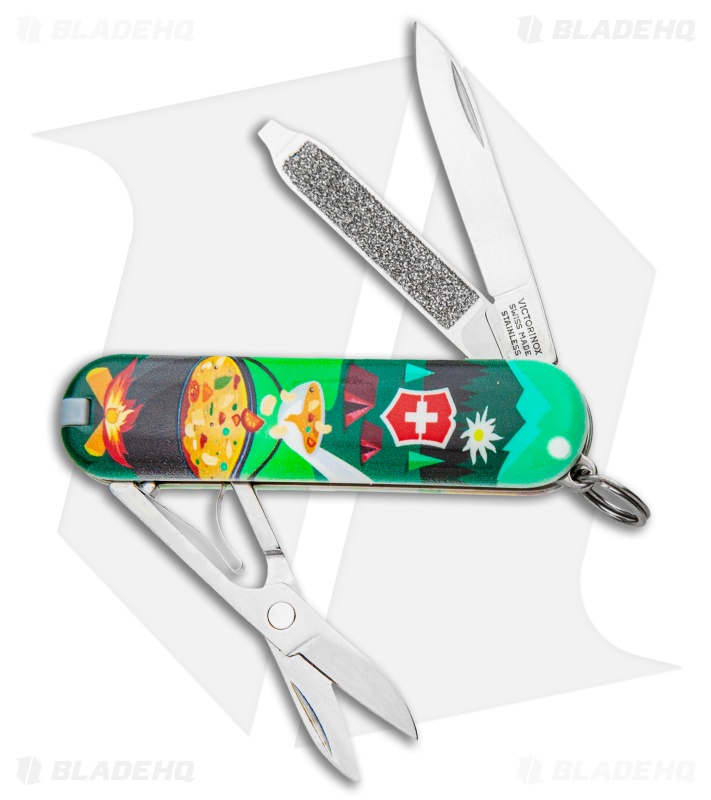Victorinox Classic SD Swiss Army Knife Mountain Dinner