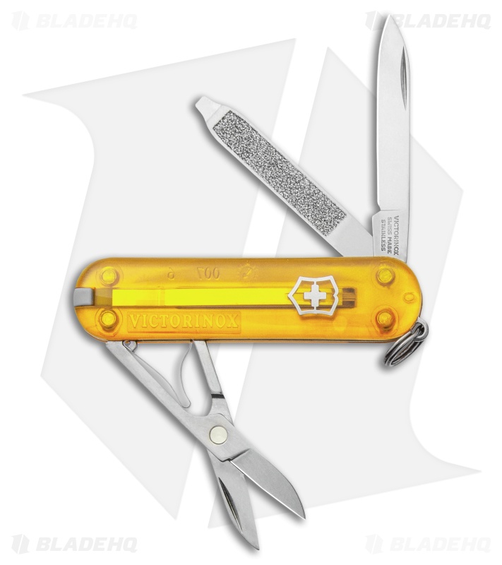 Victorinox Classic SD Tuscan Sun Polymer (3.75 SS) - Blade HQ