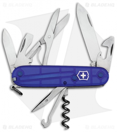 Victorinox Climber Swiss Army Knife Blue ABS (14-in-1)
