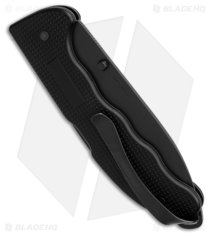 Victorinox Evoke Lockback Black Alox (Black) - Blade HQ
