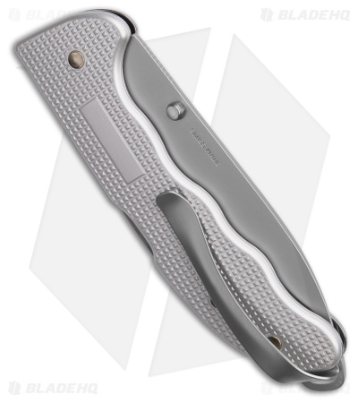 Victorinox Evoke Lockback Knife Silver Alox (3.875" Bead Blast)