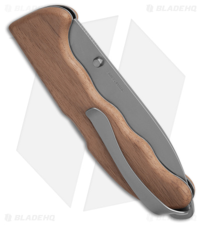 Victorinox Evoke Lockback Knife Wood (3.875" Bead Blast)