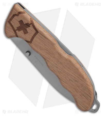 Victorinox Evoke Lockback Knife Wood (3.875" Bead Blast)