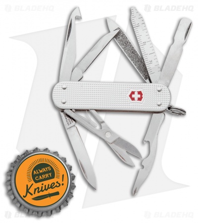 Victorinox Pioneer X Swiss Army Knife Silver Alox (9-in-1) - Blade HQ