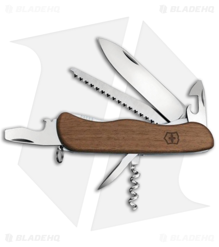Victorinox Forester Swiss Army Knife Walnut Wood 0836163 - Blade HQ