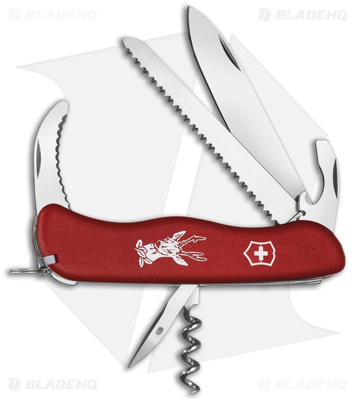 Victorinox Swiss Army Knife Hunter Red 08573 - Blade HQ