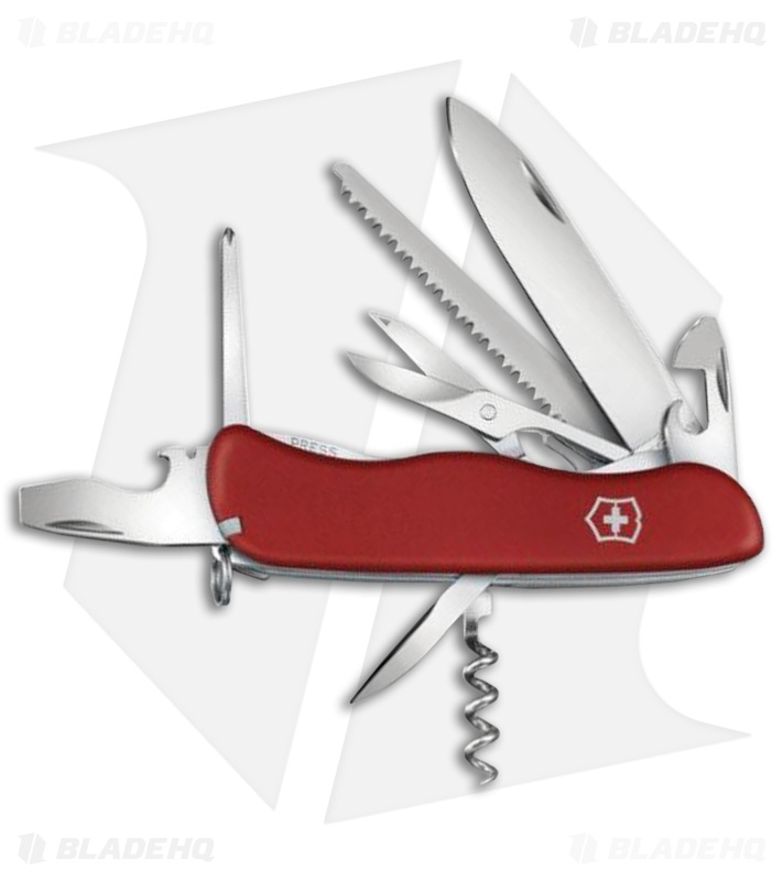 Victorinox Outrider Swiss Army Knife Red Blade HQ