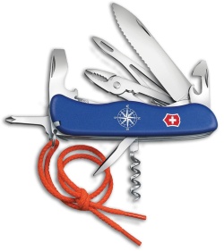 Victorinox Skipper Swiss Army Knife Blue (3.3" Polish)