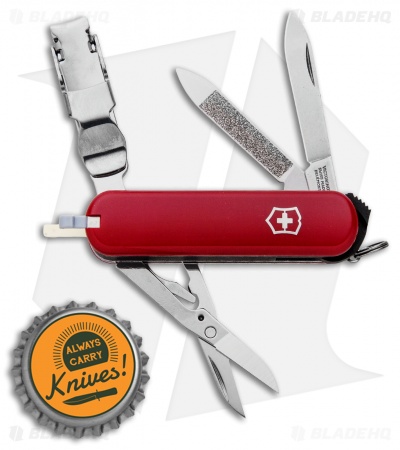 Victorinox Nail Clip 580 Swiss Army Knife Red 0.6463