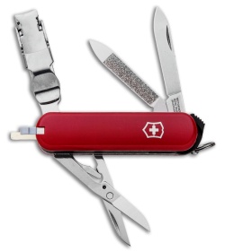 Victorinox Nail Clip 580 Swiss Army Knife Red 0.6463