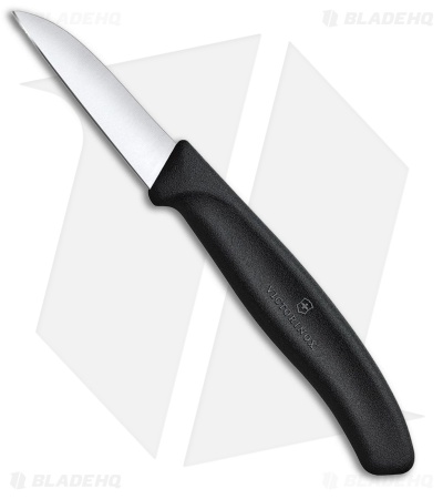 Victorinox Swiss Classic Paring Knife Black Polypropylene (2.4" Satin)