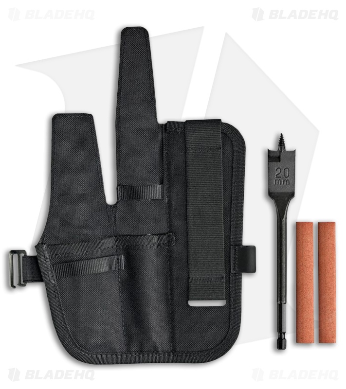 Victorinox Swiss Army Knife Venture Pro Kit Pouch - Drill + Sharpeners (Black)