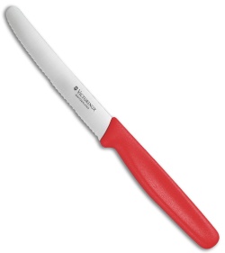 Victorinox Steak Knife 4.25" Serrated Red Synthetic VN50831S