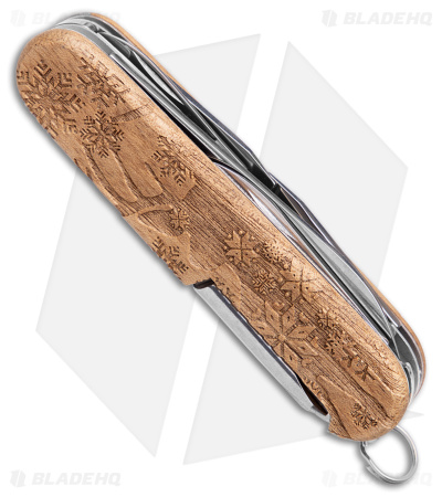 Victorinox Swiss Army Knife Super Tinker Wood  Winter Magic 2022