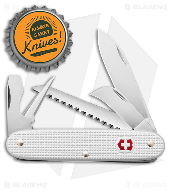 Victorinox Swiss Army 7 Silver Alox 0.8150.26
