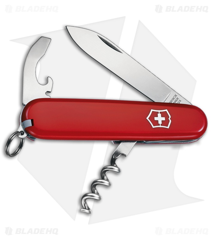 Victorinox Waiter Swiss Army Knife Red