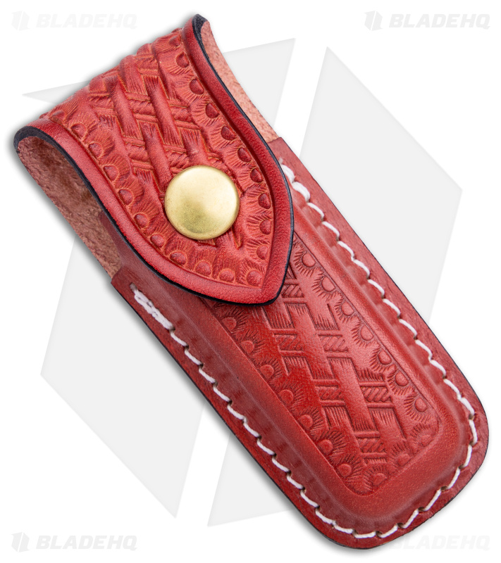 Victorinox Zermatt Medium Red Leather Belt Pouch Blade HQ