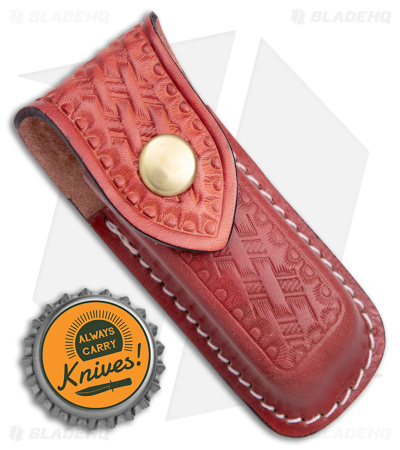 Victorinox Red Leather Zermatt Large Belt Pouch 
