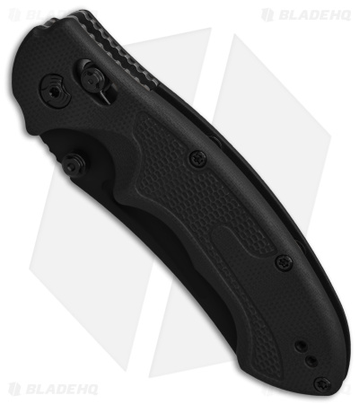 Viking Tactics Patriot Bar Lock Knife Black G-10 (3.1" Black)