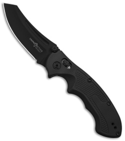 Viking Tactics Patriot Bar Lock Knife Black G-10 (3.1" Black)