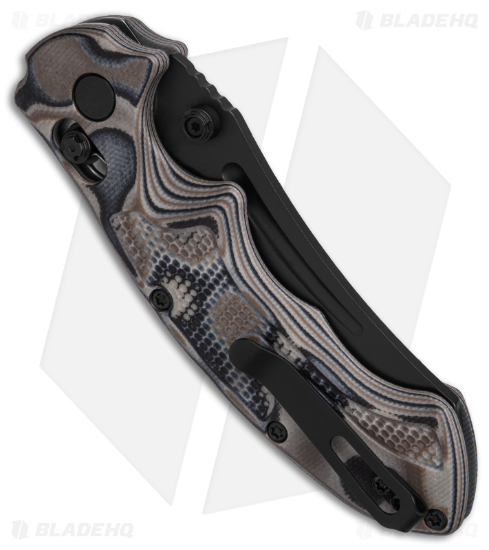 Viking Tactics Patriot Bar Lock Knife Brown Lava G-10 (3.1" Black)