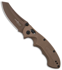 Viking Tactics Patriot Bar Lock Knife FDE G-10 (3.1" FDE)