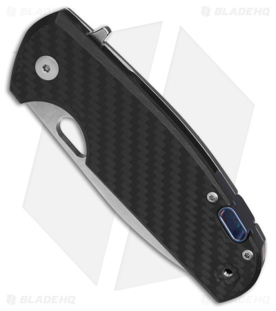 Viper Knives Kyomi Flipper Knife Black Carbon Fiber Ti (3.25" Stonewash) V5934FC