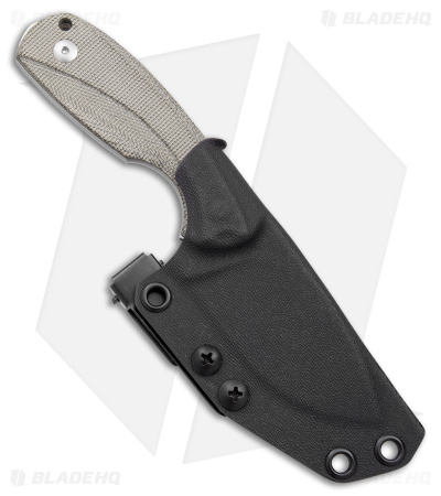 Viper Lille1 CG Fixed Blade Knife Green Micarta Canvas (2.8" Stonewash)