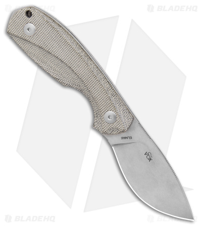 Viper Lille1 CG Fixed Blade Knife Green Micarta Canvas (2.8" Stonewash)