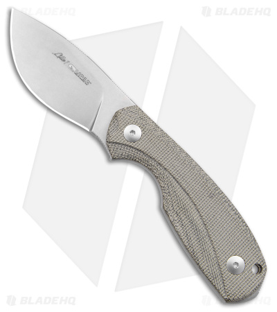 Viper Lille1 CG Fixed Blade Knife Green Micarta Canvas (2.8" Stonewash)