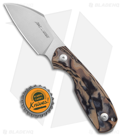 Viper Lille2 BU Fixed Blade Knife Black/Tan G-10 (2.8" Stonewash)
