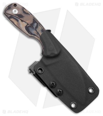 Viper Lille2 BU Fixed Blade Knife Black/Tan G-10 (2.8" Stonewash)