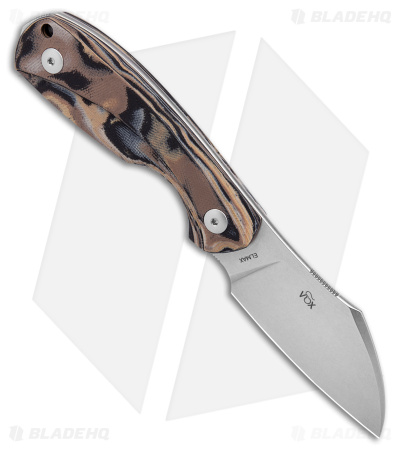 Viper Lille2 BU Fixed Blade Knife Black/Tan G-10 (2.8" Stonewash)