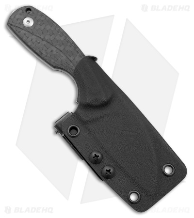Viper Lille2 FC Fixed Blade Knife Black Carbon Fiber (2.8" Stonewash)