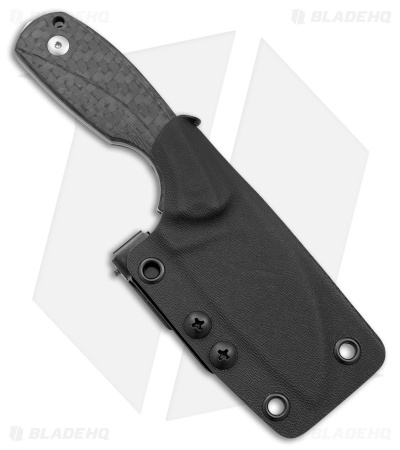 Viper Lille2 FC Fixed Blade Knife Black Carbon Fiber (2.8" Stonewash)