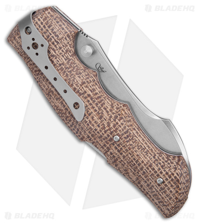 Viper Rhino 1 Lockback Knife Brown Micarta (4.25" Satin)