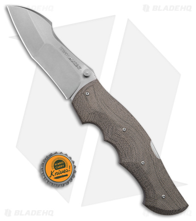 Viper Rhino 1 Lockback Knife Green Micarta (4.25" Stonewash)