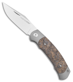 Viper Twin Slip Joint Knife Gold Matter Carbon Fiber (3" Satin)