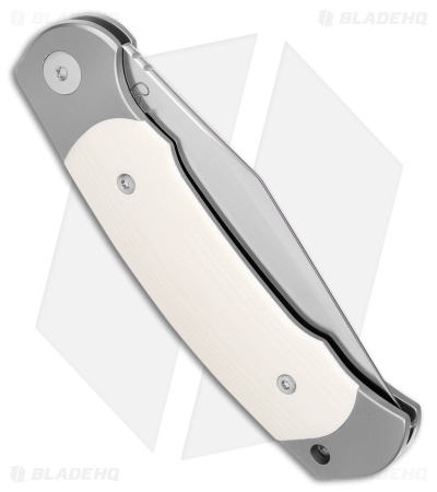 Viper Twin Slip Joint Knife Ivory G-10 (3" Satin)